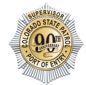 90th Anniversary Collection Port of Entry Supervisor Badge