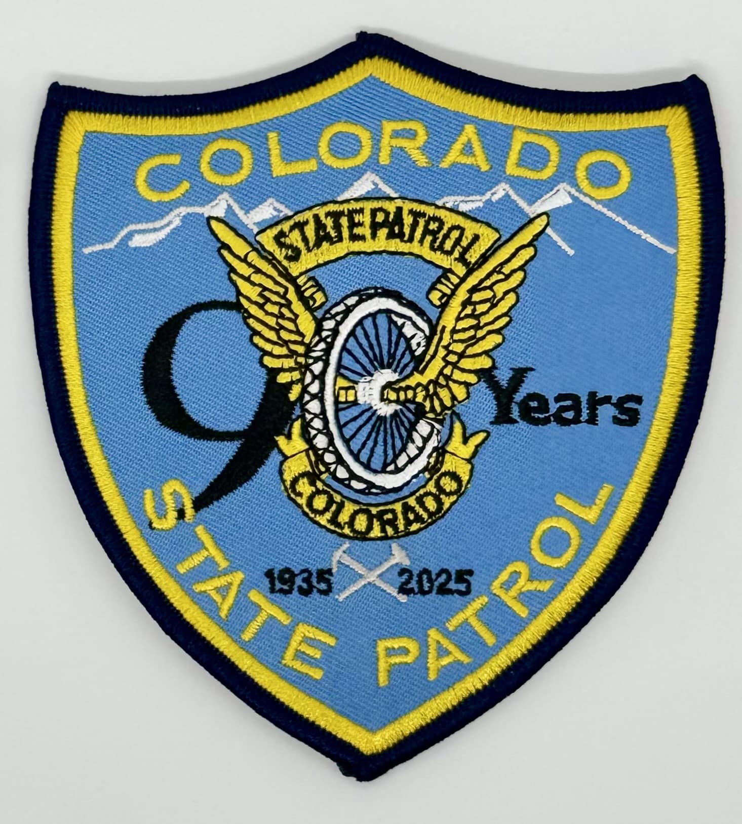 90th Anniversary Patch (French Blue)