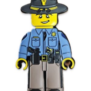 Blocky Figure CSP Trooper Challenge Coin