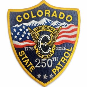 250th Anniversary Embroidered Patch
